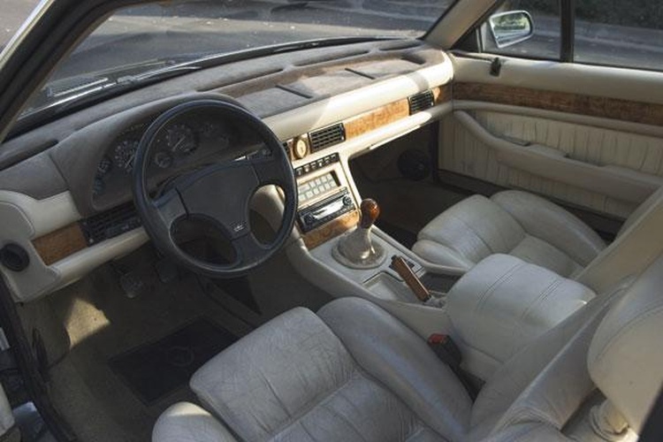 Little touches, such as the large Swiss clock mounted in the dash, add up to set the Biturbo apart from other mass-produced sedans and coupes of its era.
